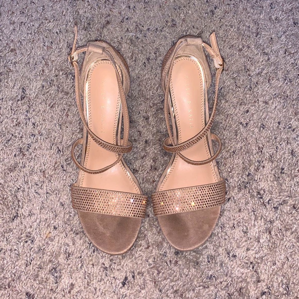 Reflective Rhinestoned Heels - Picture 5 of 6
